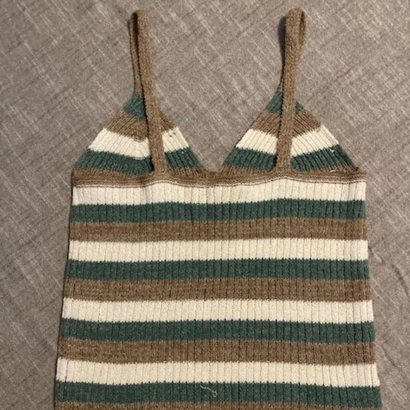 ee:some Fitted Sweater Tank Top, Size Large - Picture 2 of 4